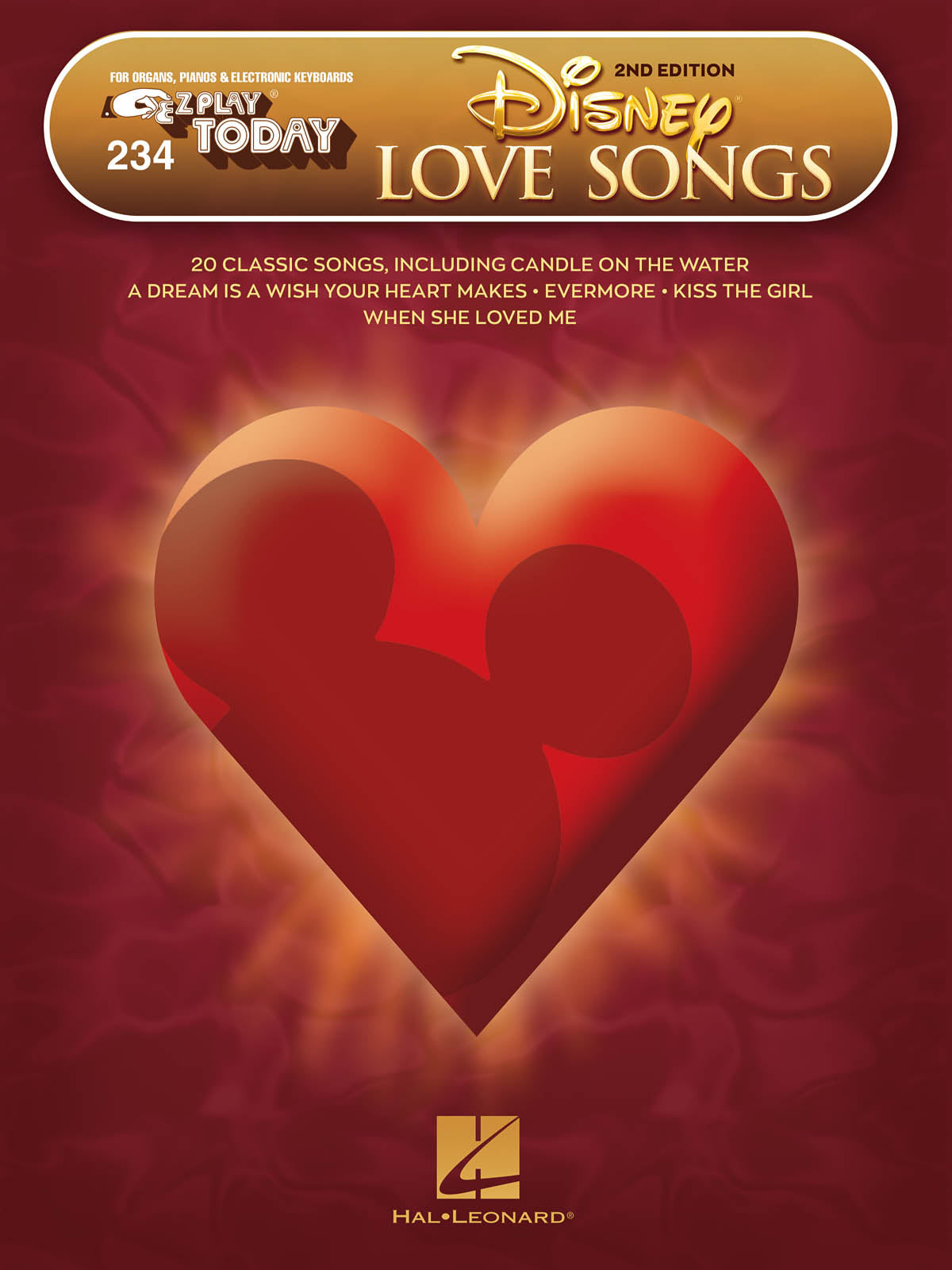 Product Cover for Disney Love Songs – 2nd Edition