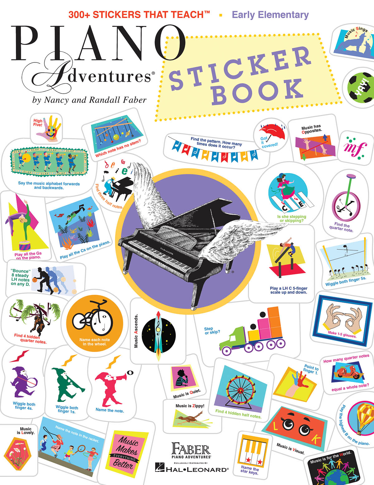 Product Cover for Piano Adventures Sticker Book