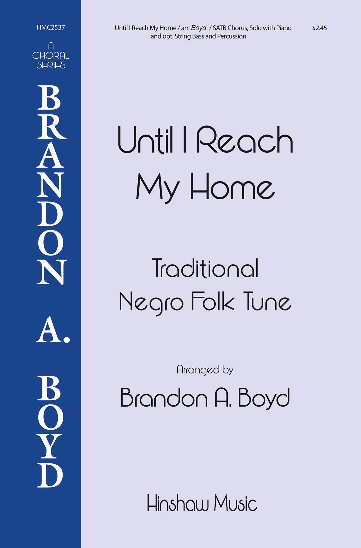 Product Cover for Until I Reach My Home
