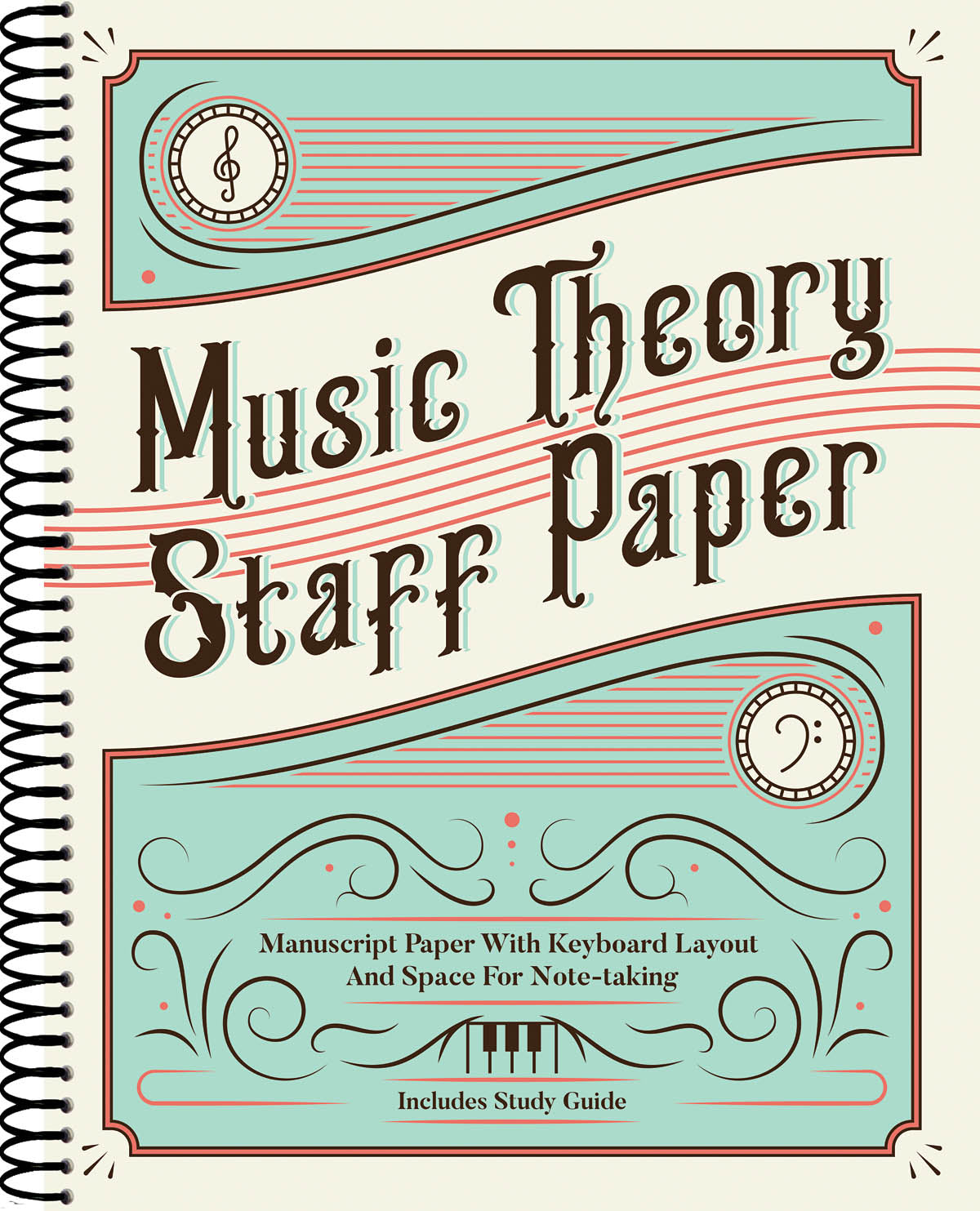 Product Cover for Music Theory Staff Paper