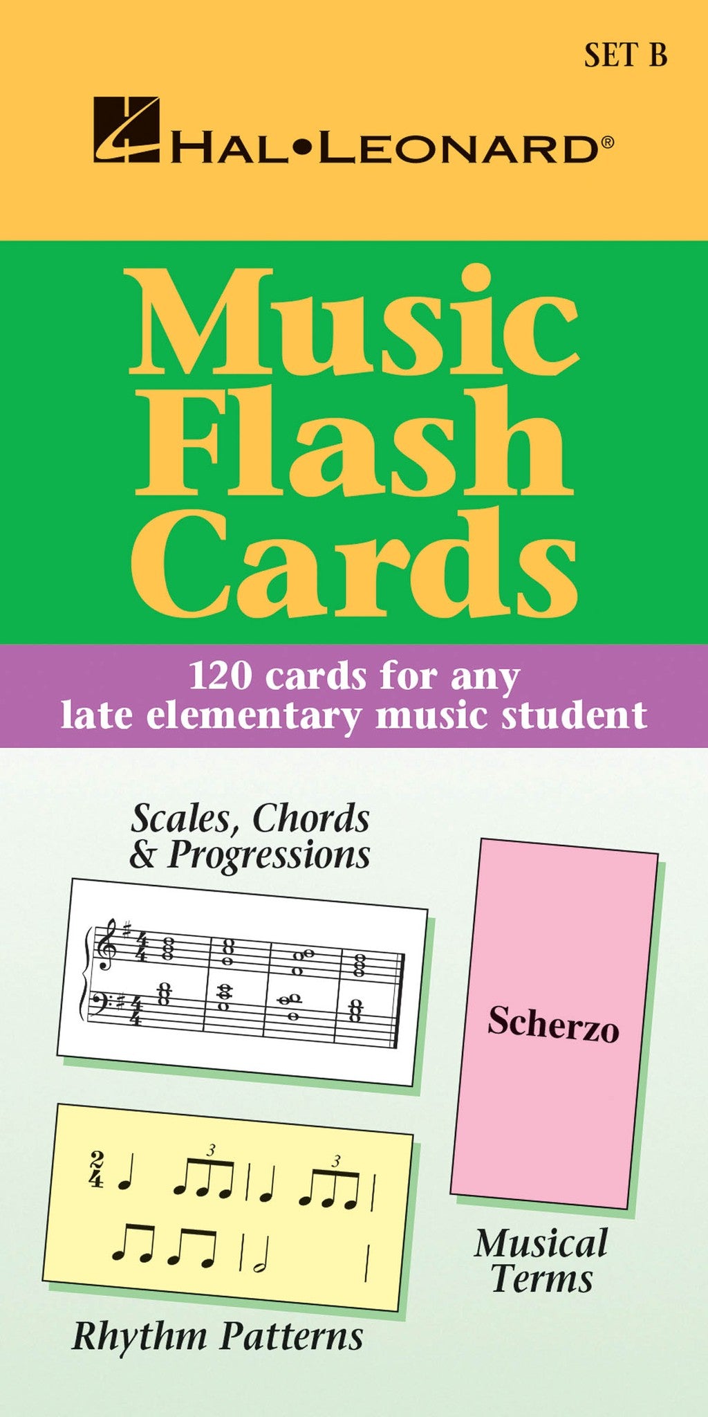 Product Cover for Music Flash Cards – Set B