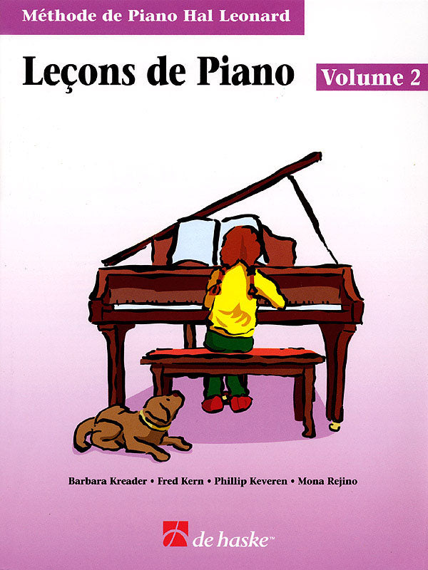 Product Cover for Piano Lessons Book 2 – French Edition