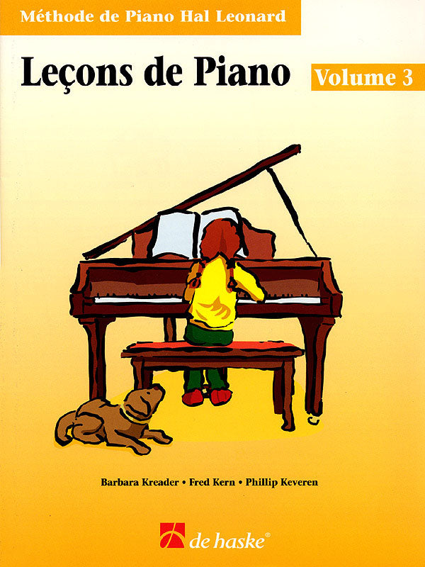 Product Cover for Piano Lessons Book 3 – French Edition
