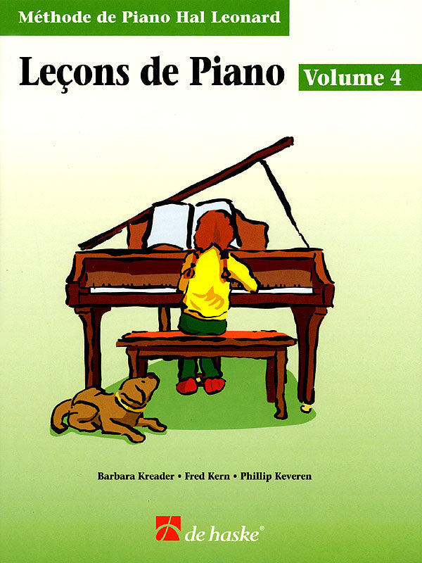 Product Cover for Piano Lessons Book 4 – French Edition