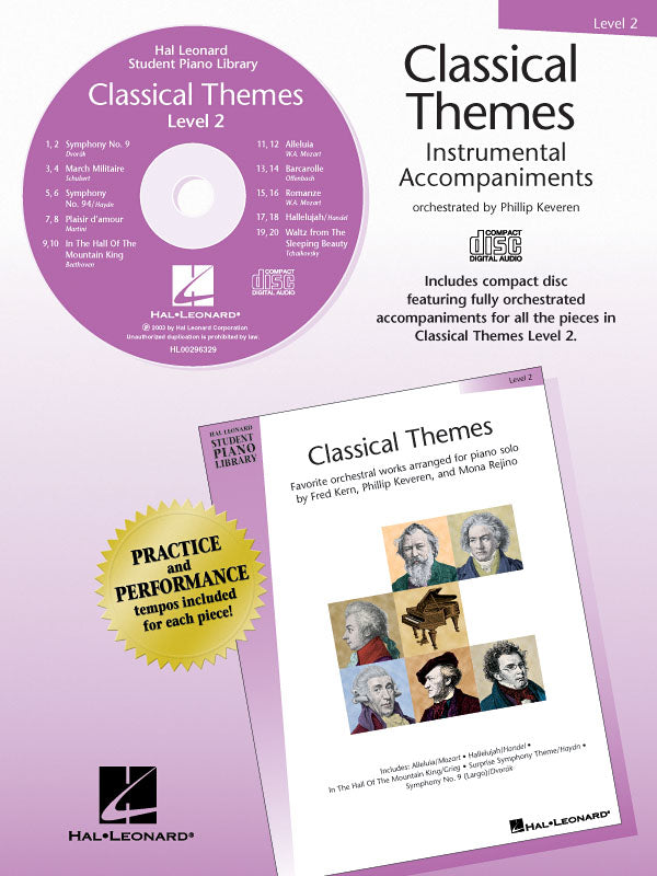 Product Cover for Classical Themes – Level 2 – CD