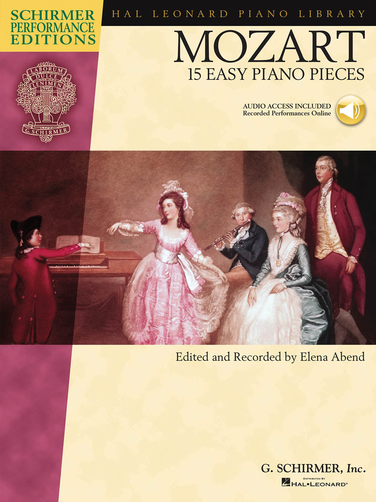 Product Cover for Mozart – 15 Easy Piano Pieces