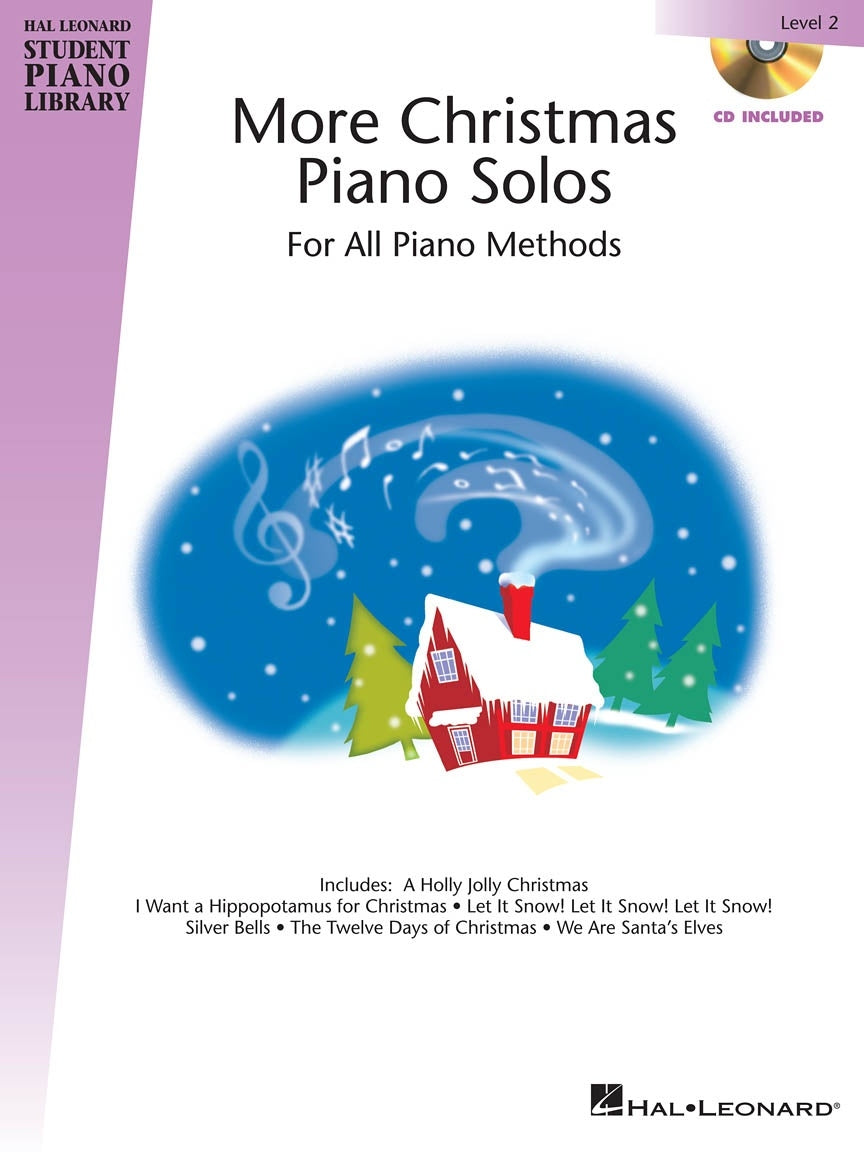 Product Cover for More Christmas Piano Solos – Level 2