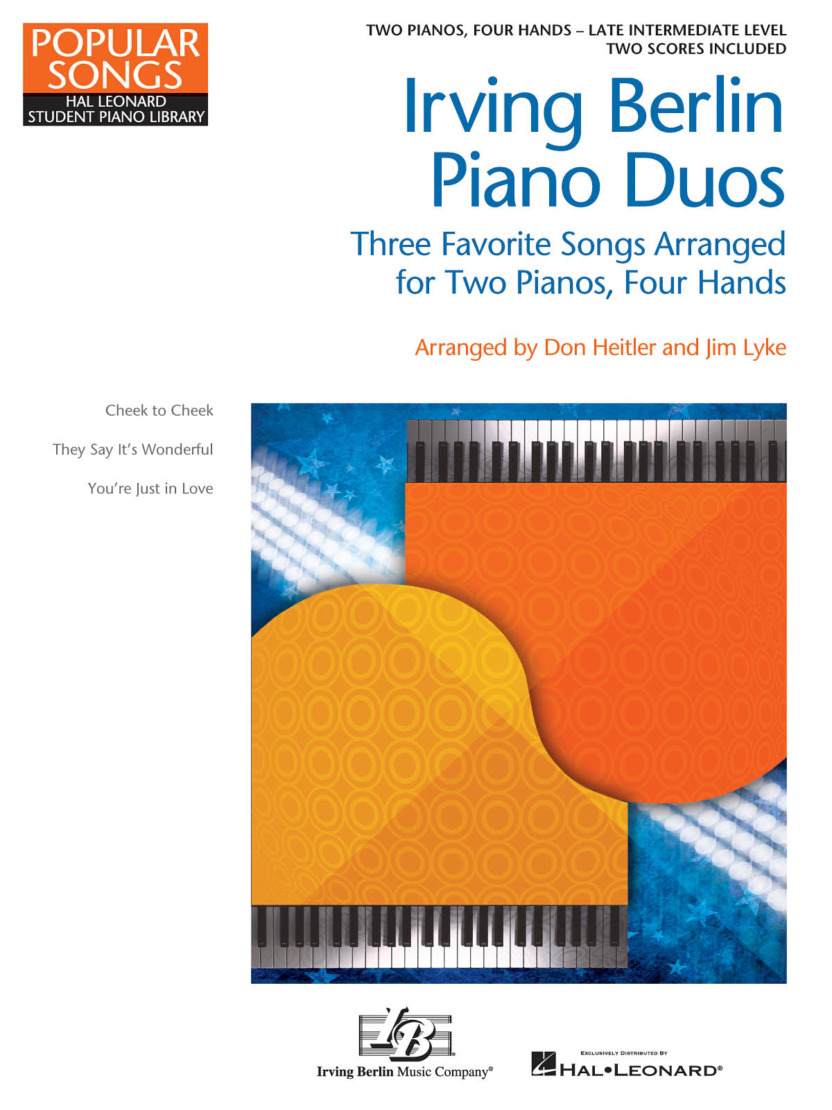 Product Cover for NFMC 2024-2028 Selection – Three Favorite Songs Arranged for 2 Pianos, 4 Hands