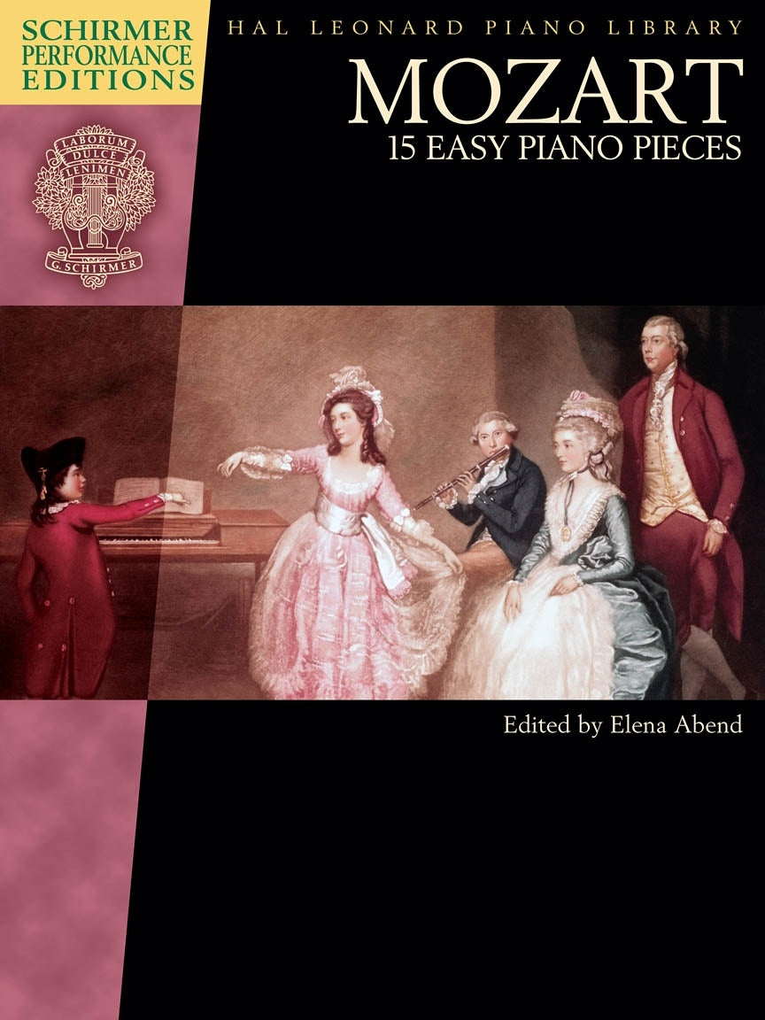 Product Cover for Mozart – 15 Easy Piano Pieces