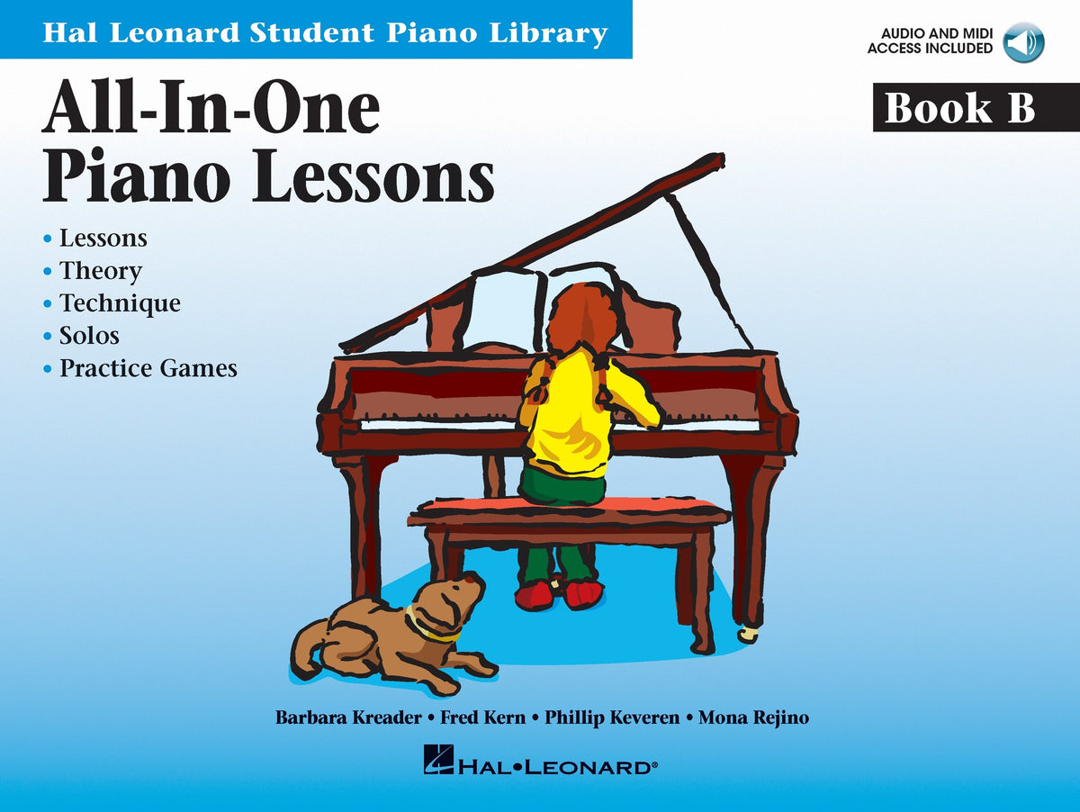 Product Cover for All-In-One Piano Lessons Book B