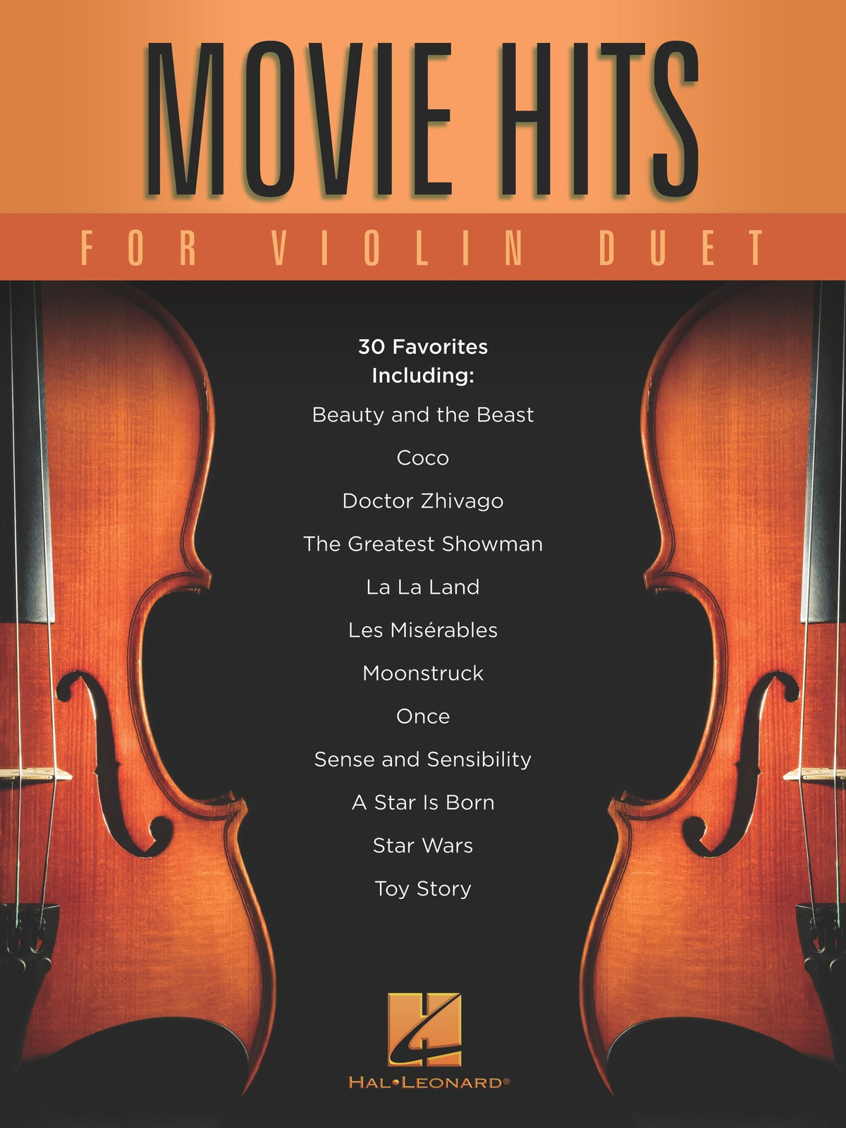 Product Cover for Movie Hits for Violin Duet