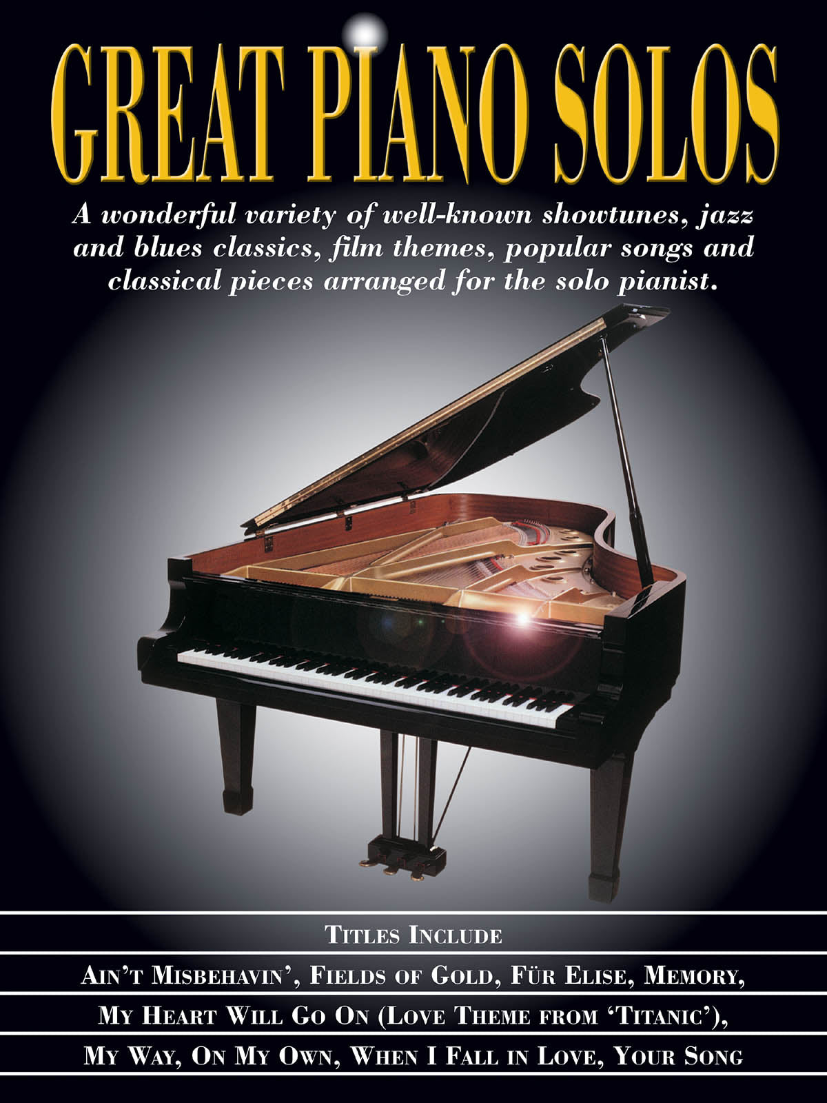 Product Cover for Great Piano Solos