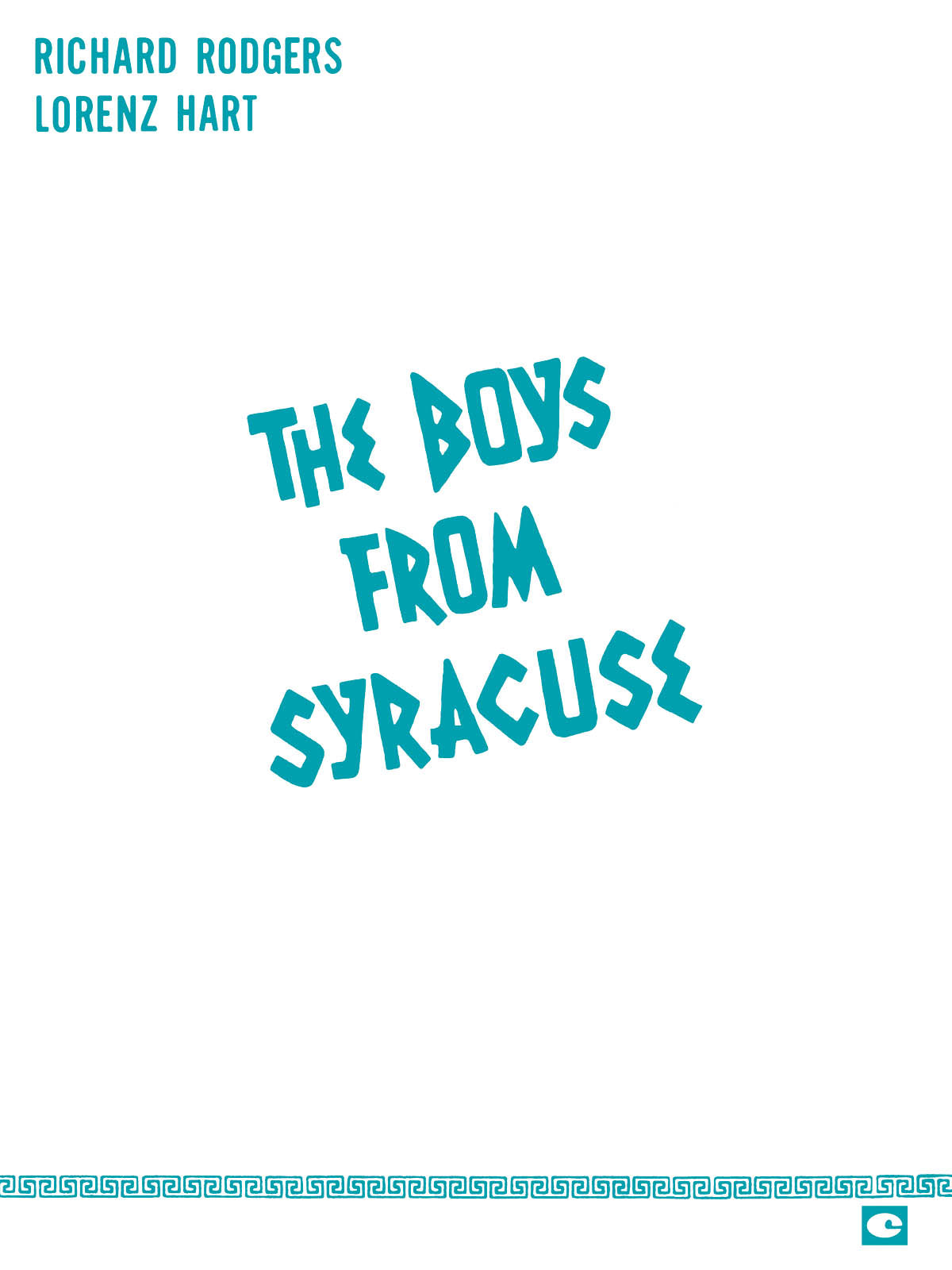 Product Cover for Boys from Syracuse