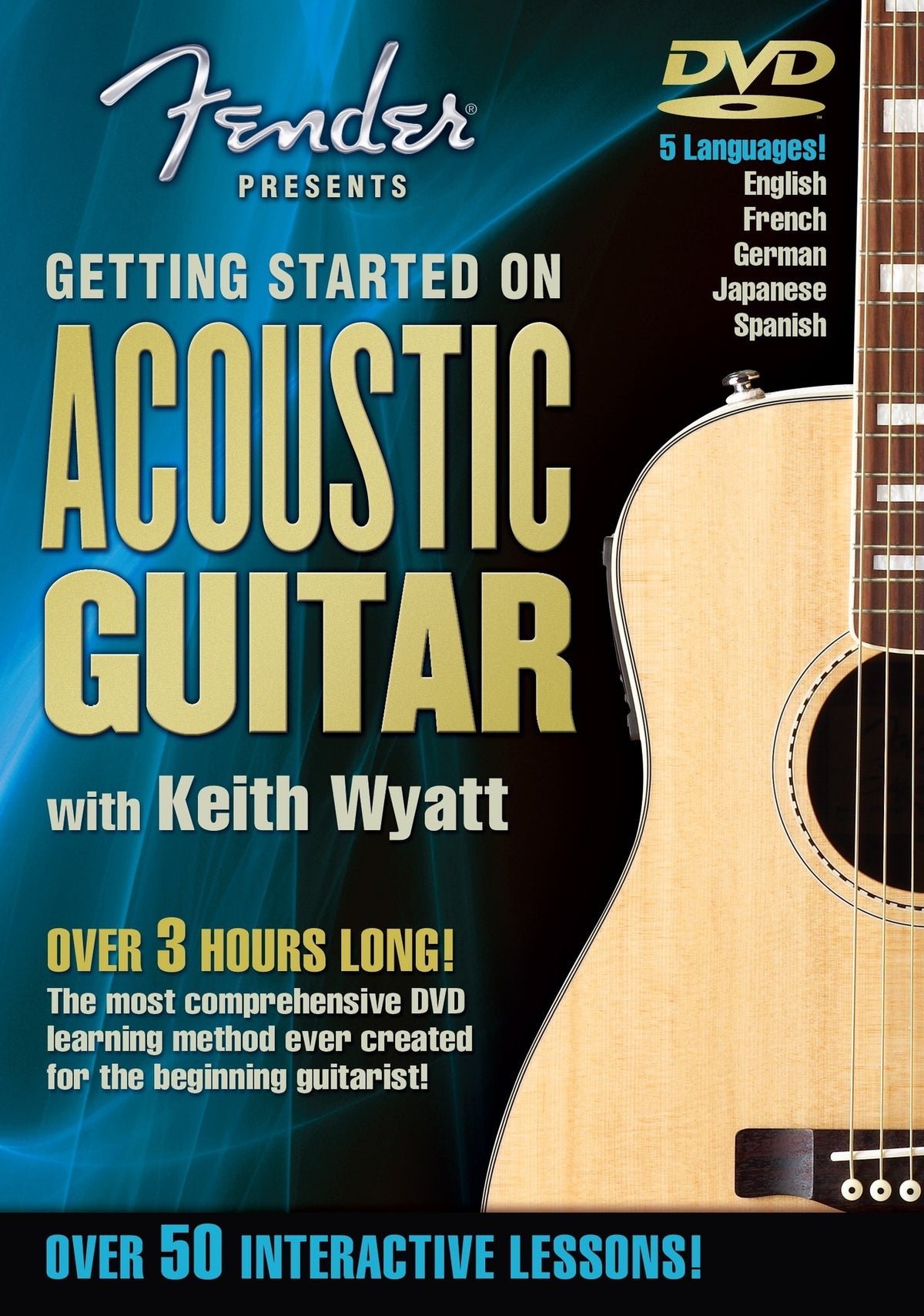Product Cover for Fender® Presents Getting Started on Acoustic Guitar