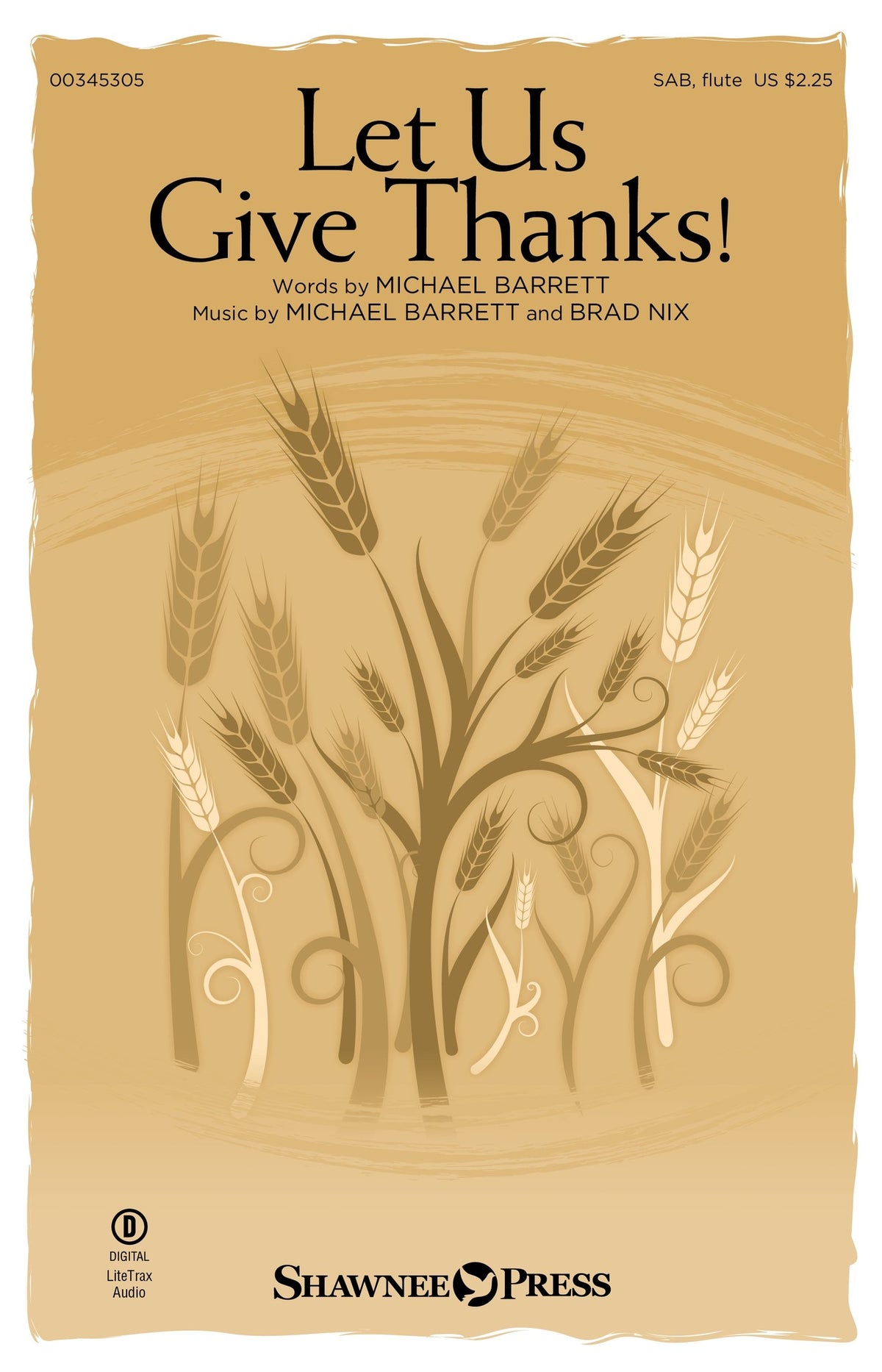 Product Cover for Let Us Give Thanks!
