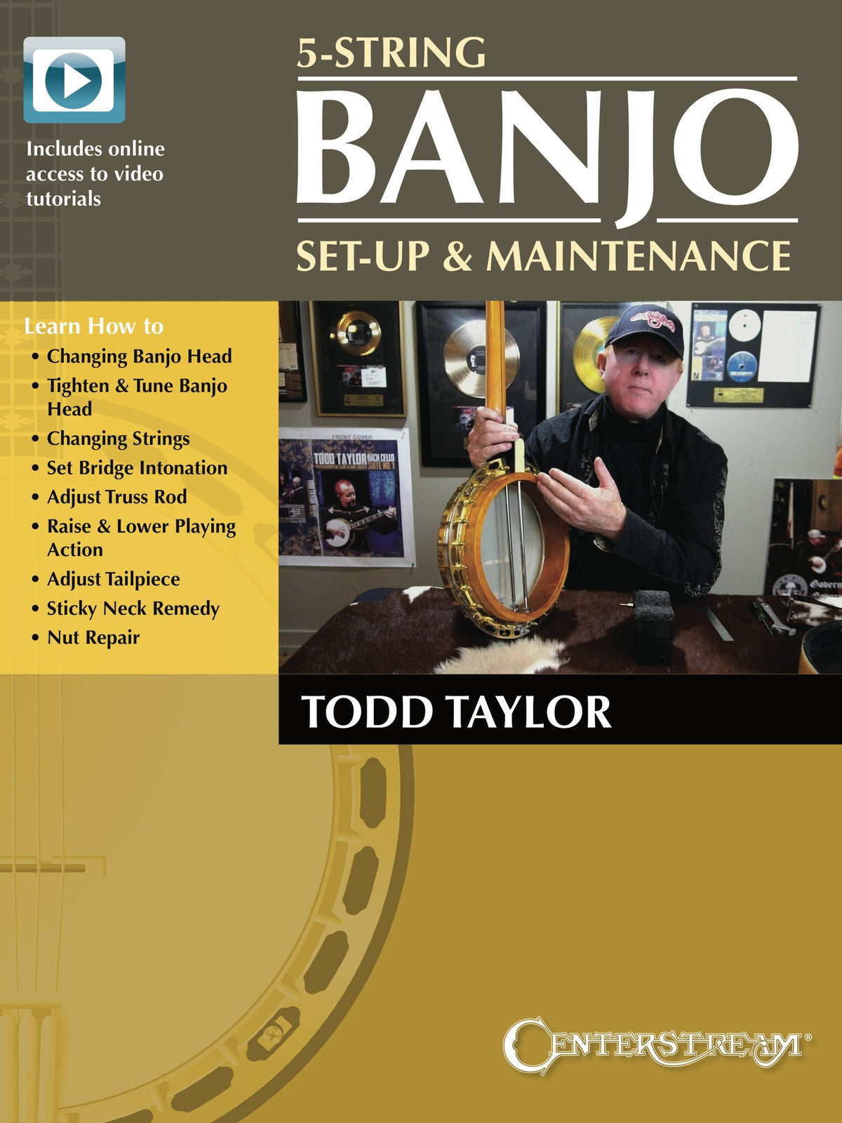 Product Cover for 5-String Banjo Setup & Maintenance