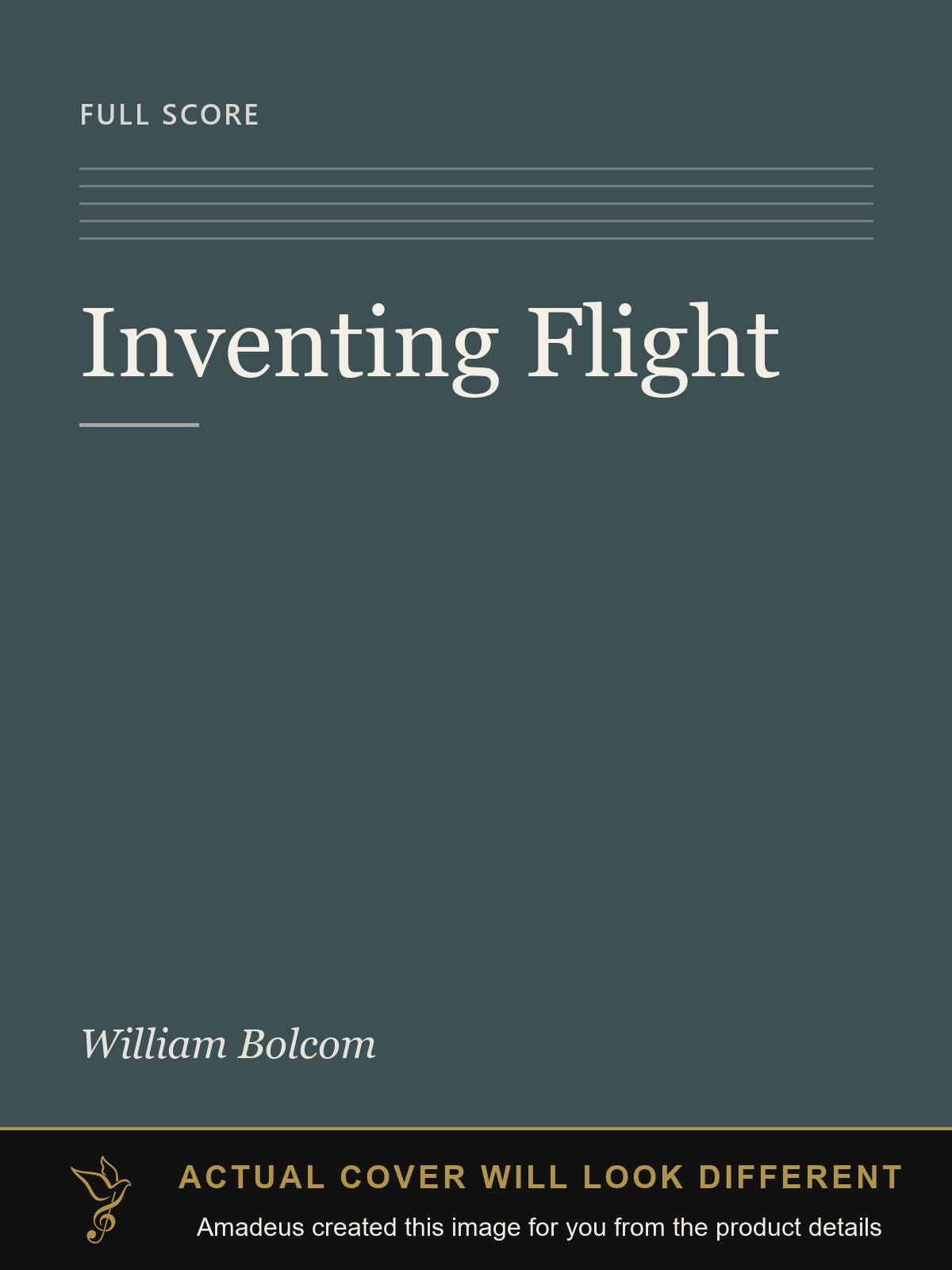 Inventing Flight - Amadeus created this image from the product details; the actual cover will look different