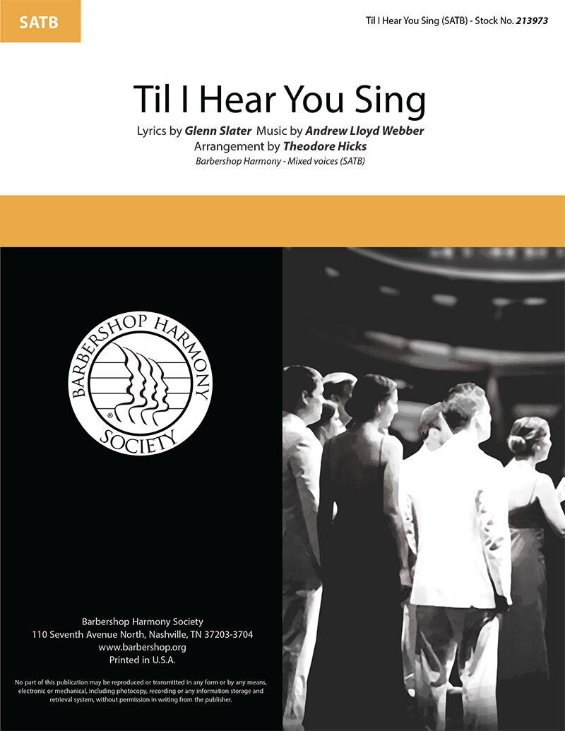 Product Cover for 'Til I Hear You Sing