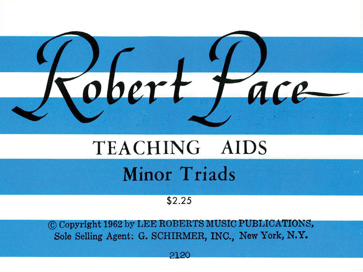 Product Cover for Flash Cards, Minor Triads