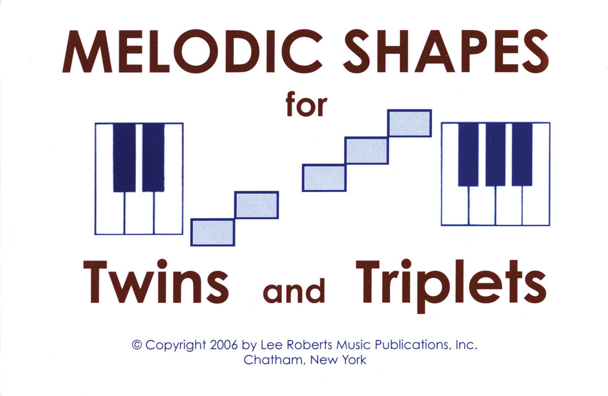 Product Cover for Flash Cards: Melodic Shapes for Twins and Triplets