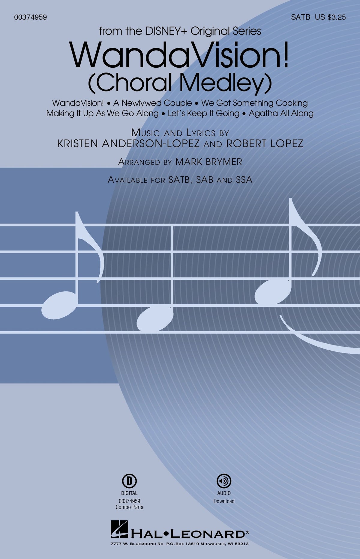 Product Cover for WandaVision! (Choral Medley)