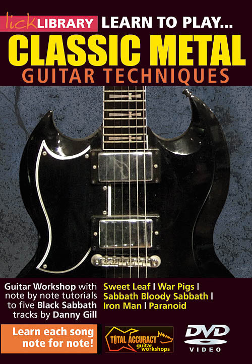 Product Cover for Learn to Play Classic Metal