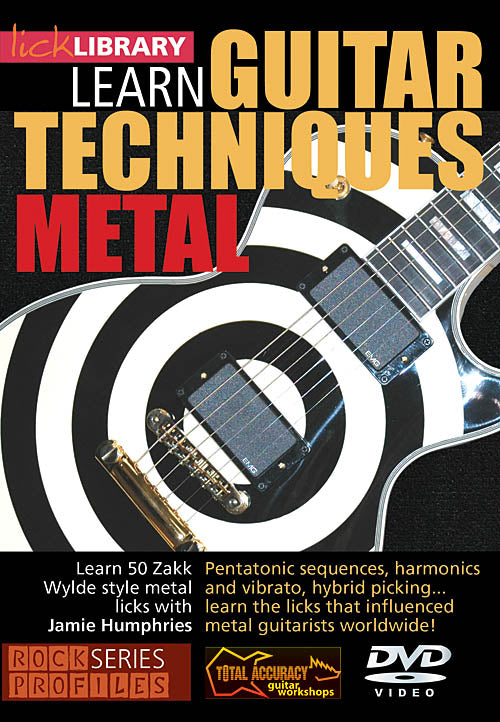 Product Cover for Learn Guitar Techniques: Metal