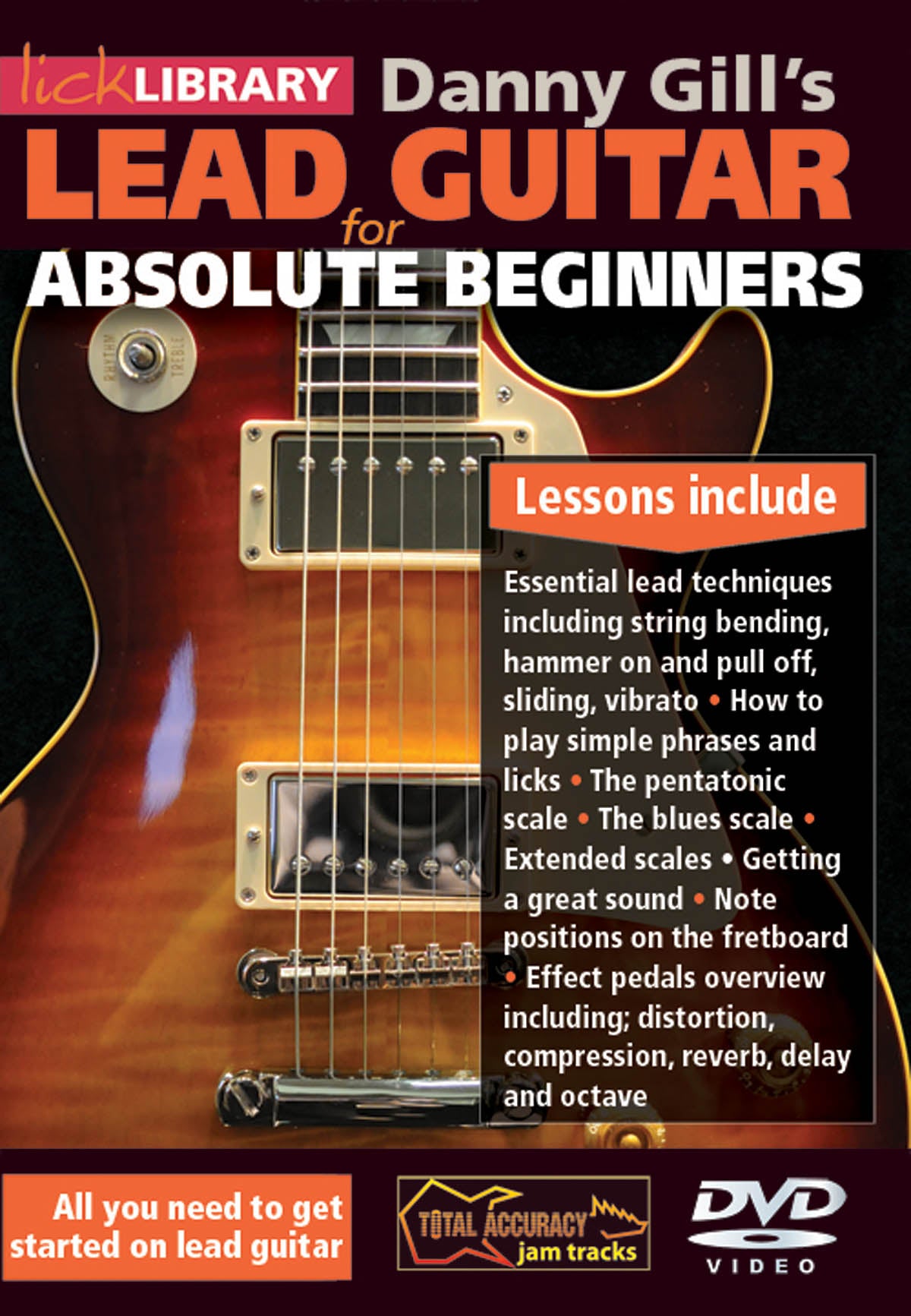 Product Cover for Danny Gill's Lead Guitar for Absolute Beginners