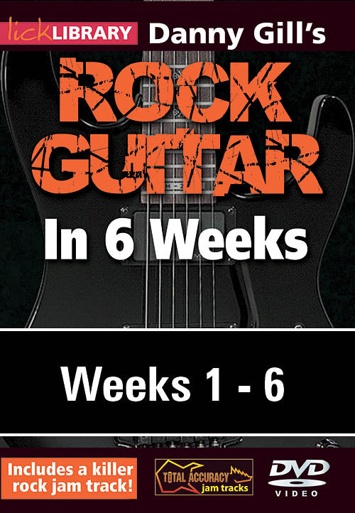 Product Cover for Danny Gill's Rock Guitar in 6 Weeks