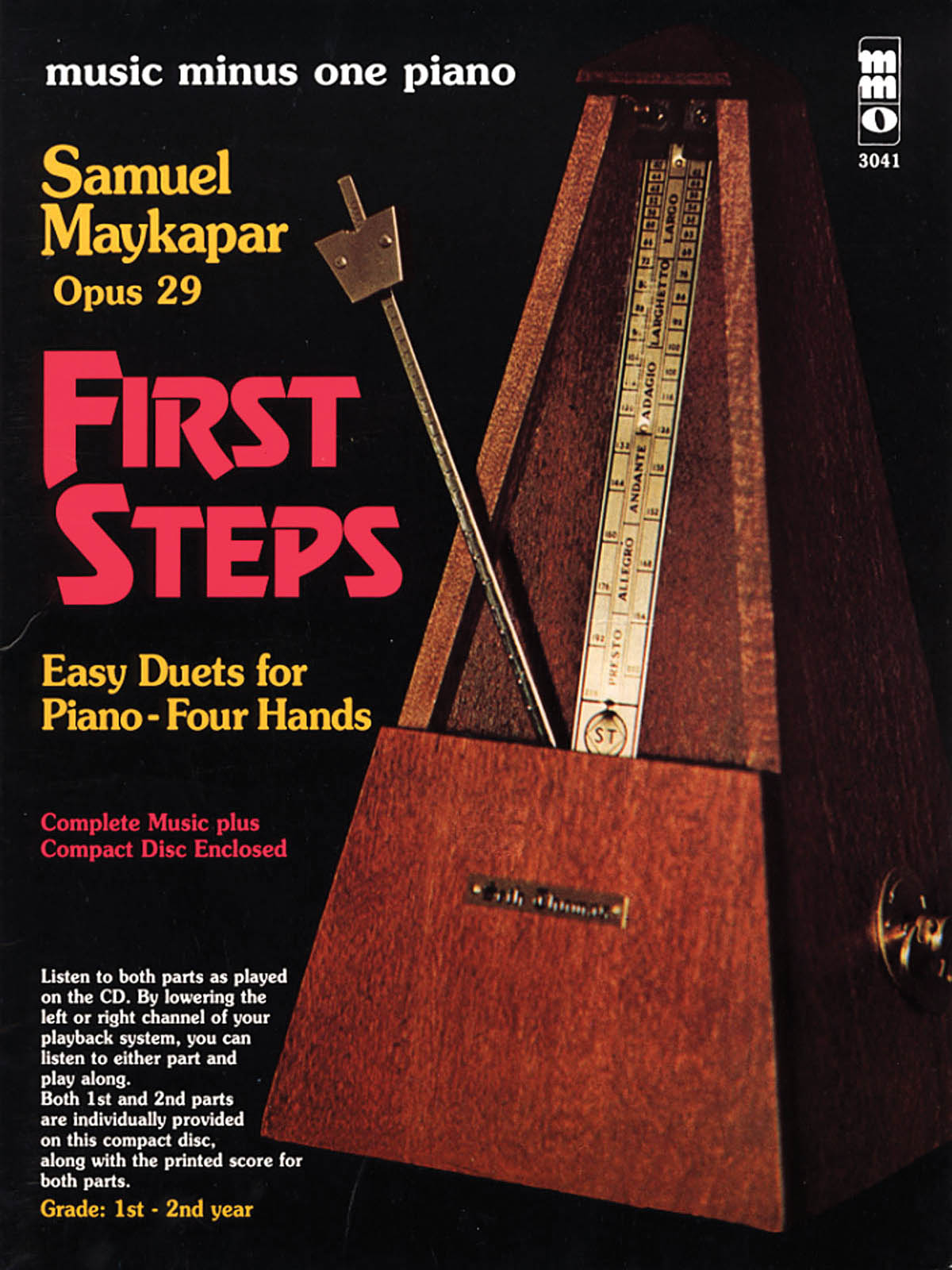Product Cover for Samuel Maykapar – First Steps, Op. 29
