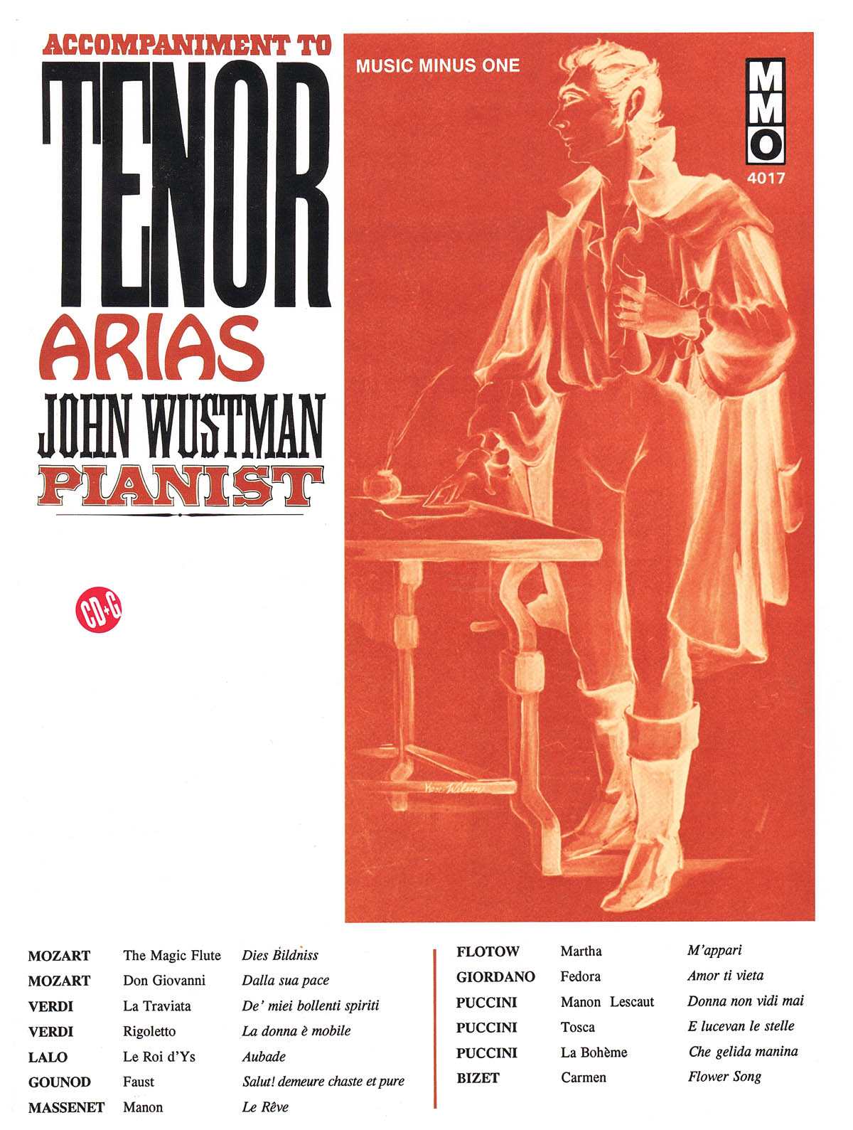 Product Cover for Accompaniment to Tenor Arias