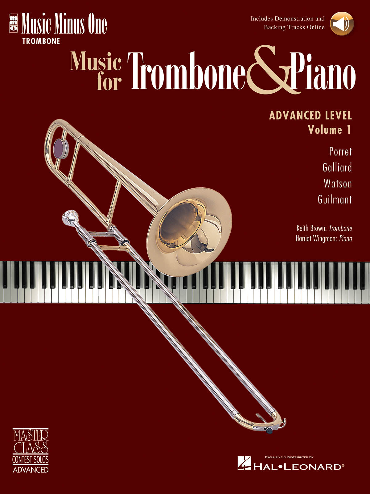 Product Cover for Music for Trombone & Piano – Advanced Level Volume 1