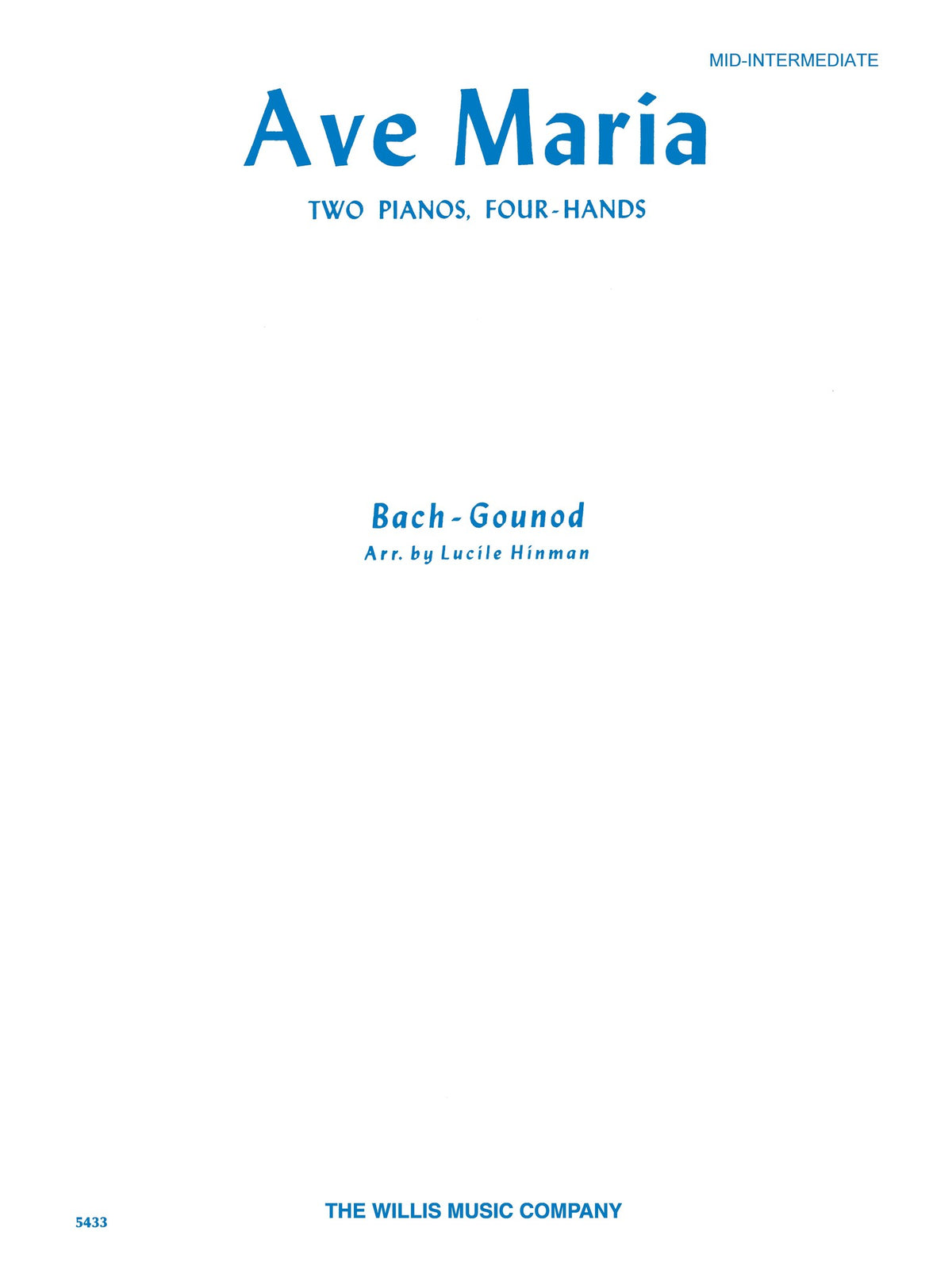 Product Cover for Ave Maria - String Quartet