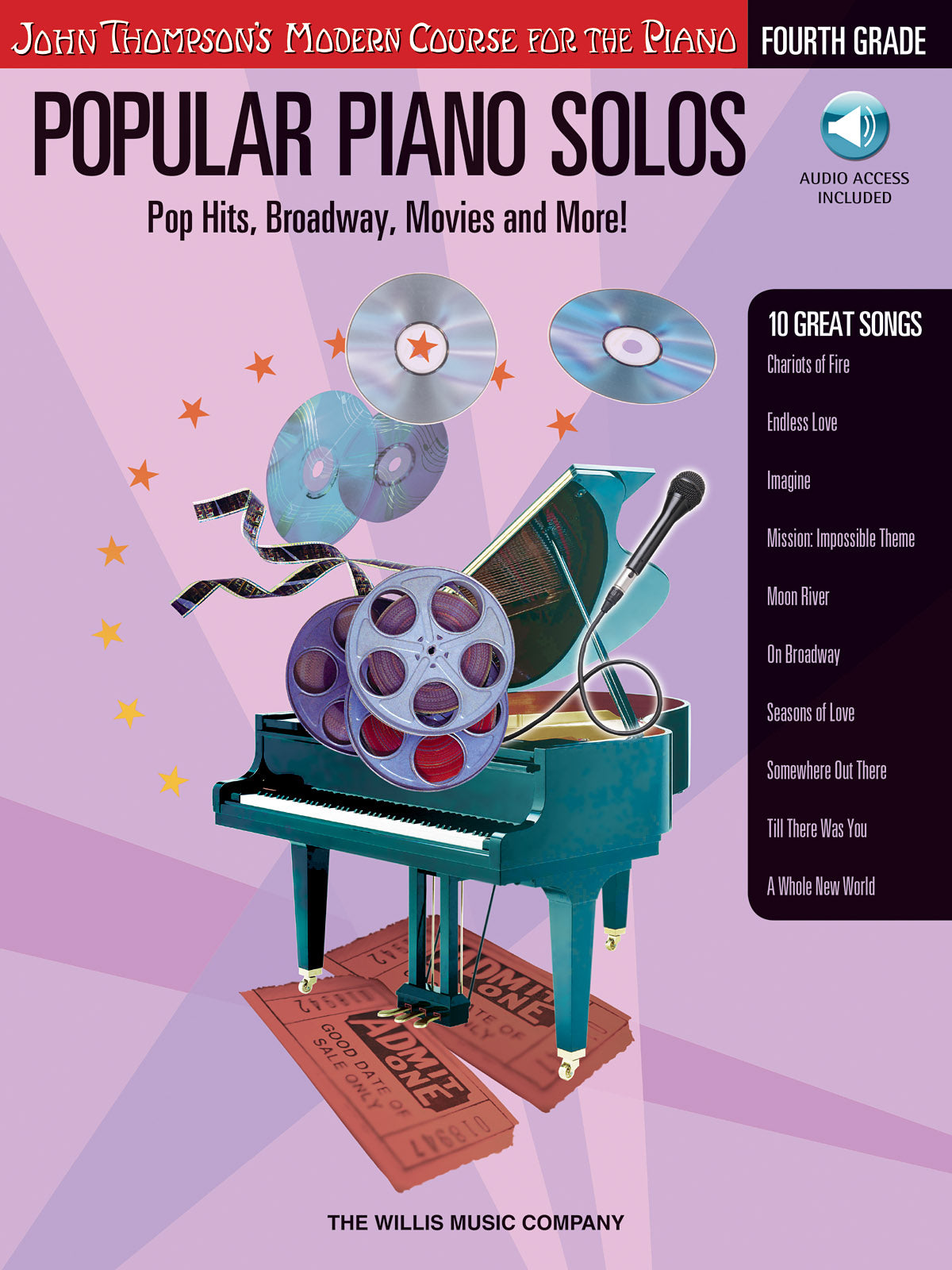 Product Cover for Popular Piano Solos – Grade 4 – Book/Audio