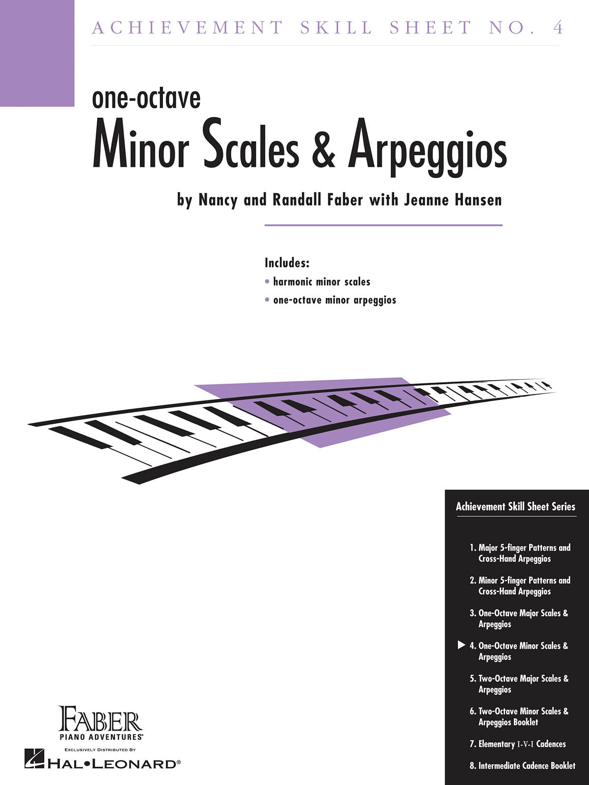 Product Cover for Achievement Skill Sheet No. 4: One-Octave Minor Scales & Arpeggios