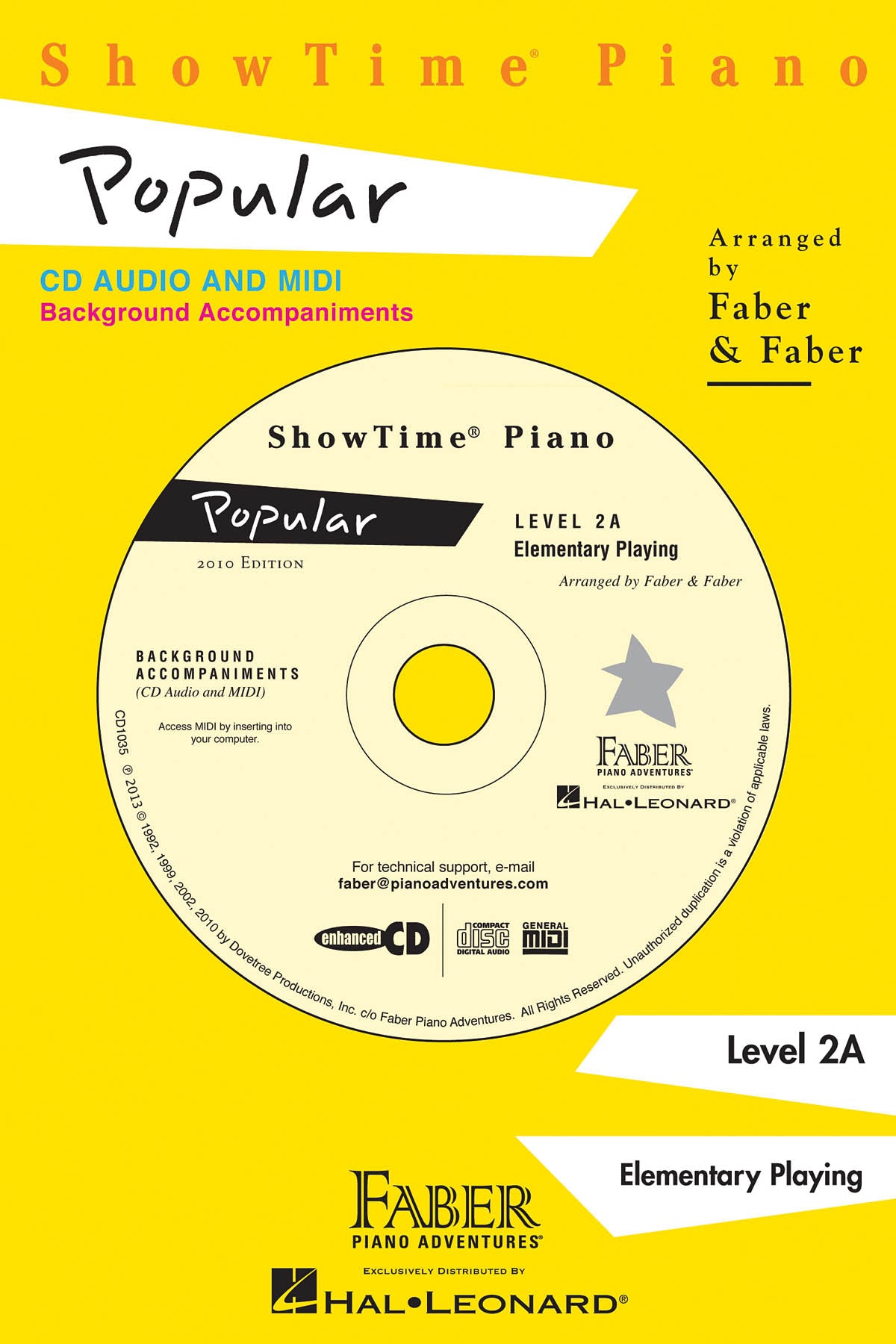 Product Cover for ShowTime® Piano Popular