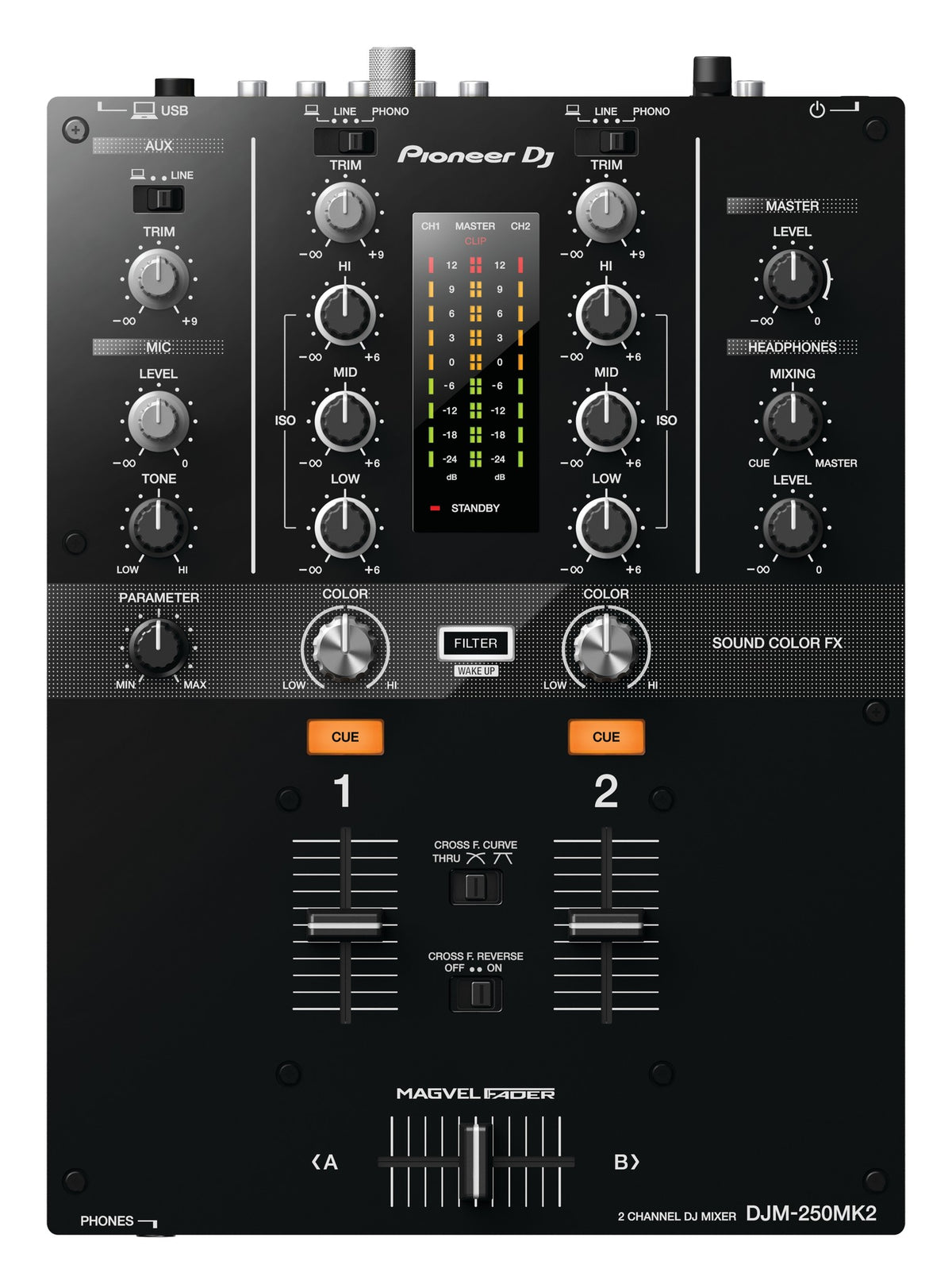 Product Cover for DJM-250MK2 DJ 2 Channel Mixer