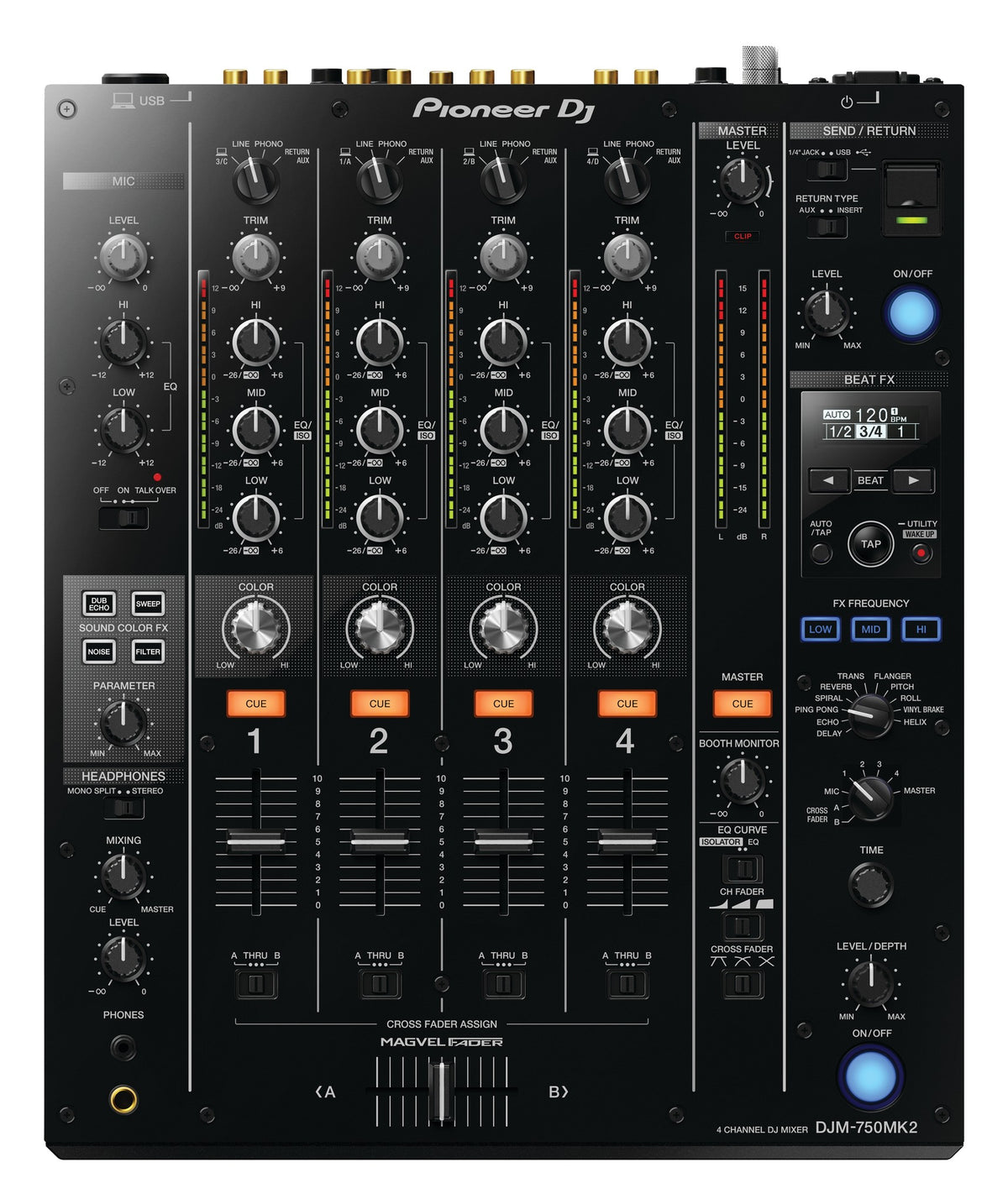 Product Cover for DJM-750MK2 DJ 4 Channel Mixer
