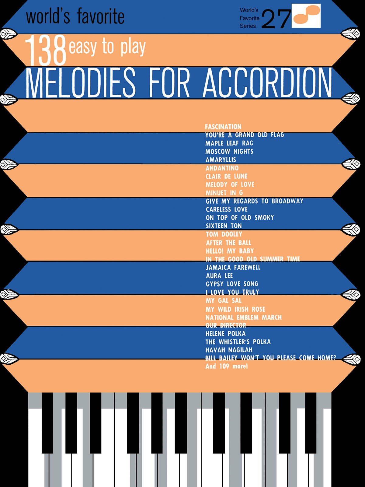 Product Cover for 138 Easy to Play Melodies for Accordion