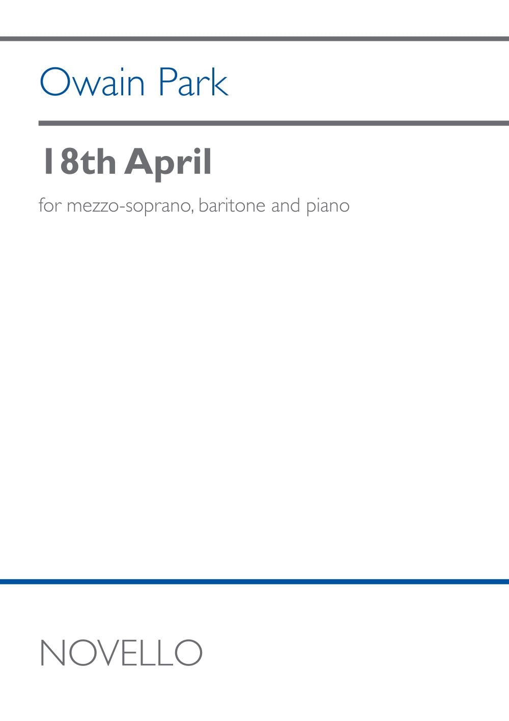 Product Cover for 18th April