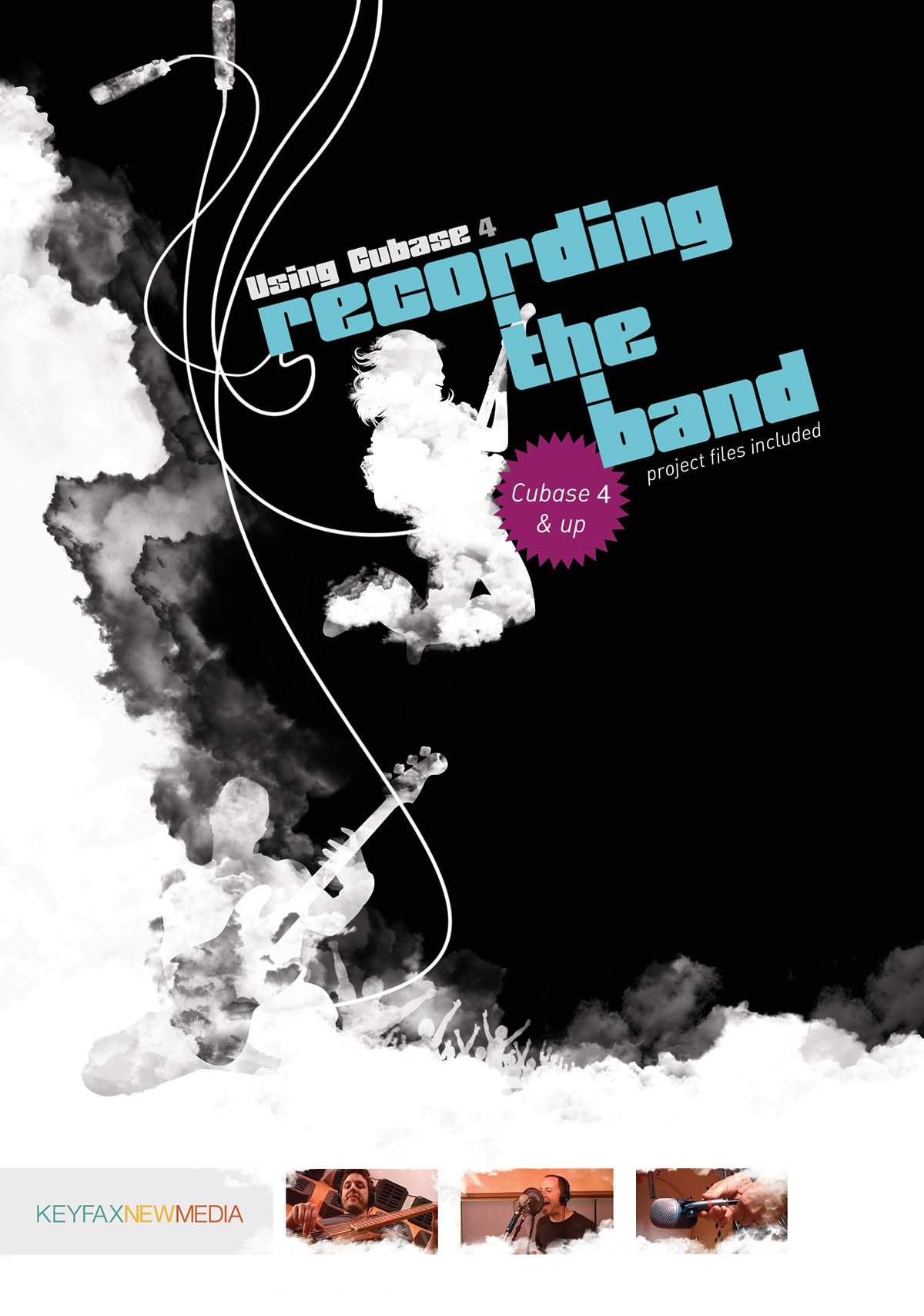 Product Cover for Using Cubase for Recording the Band