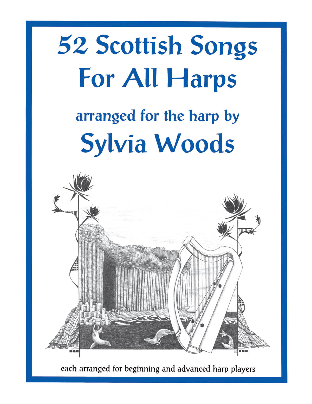 Product Cover for 52 Scottish Songs for All Harps