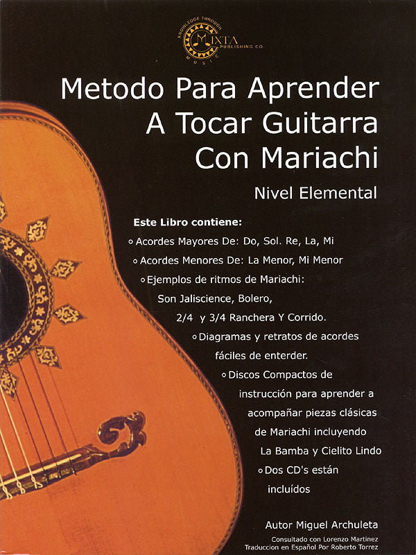 Product Cover for Mariachi Method for Guitar