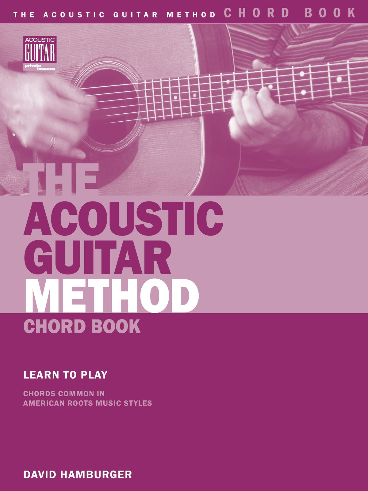 Product Cover for The Acoustic Guitar Method Chord Book