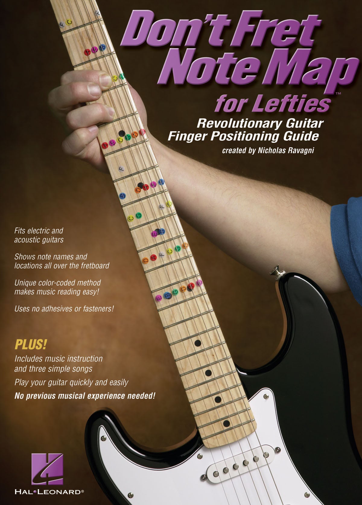 Product Cover for Don't Fret Note Map for Lefties
