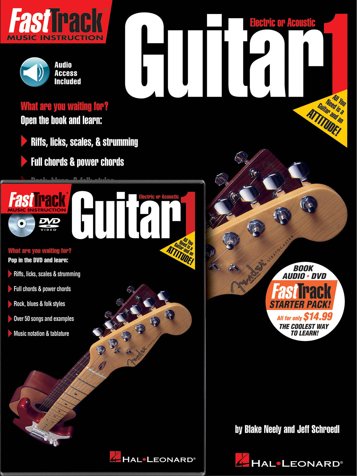 Product Cover for FastTrack Guitar Method Starter Pack