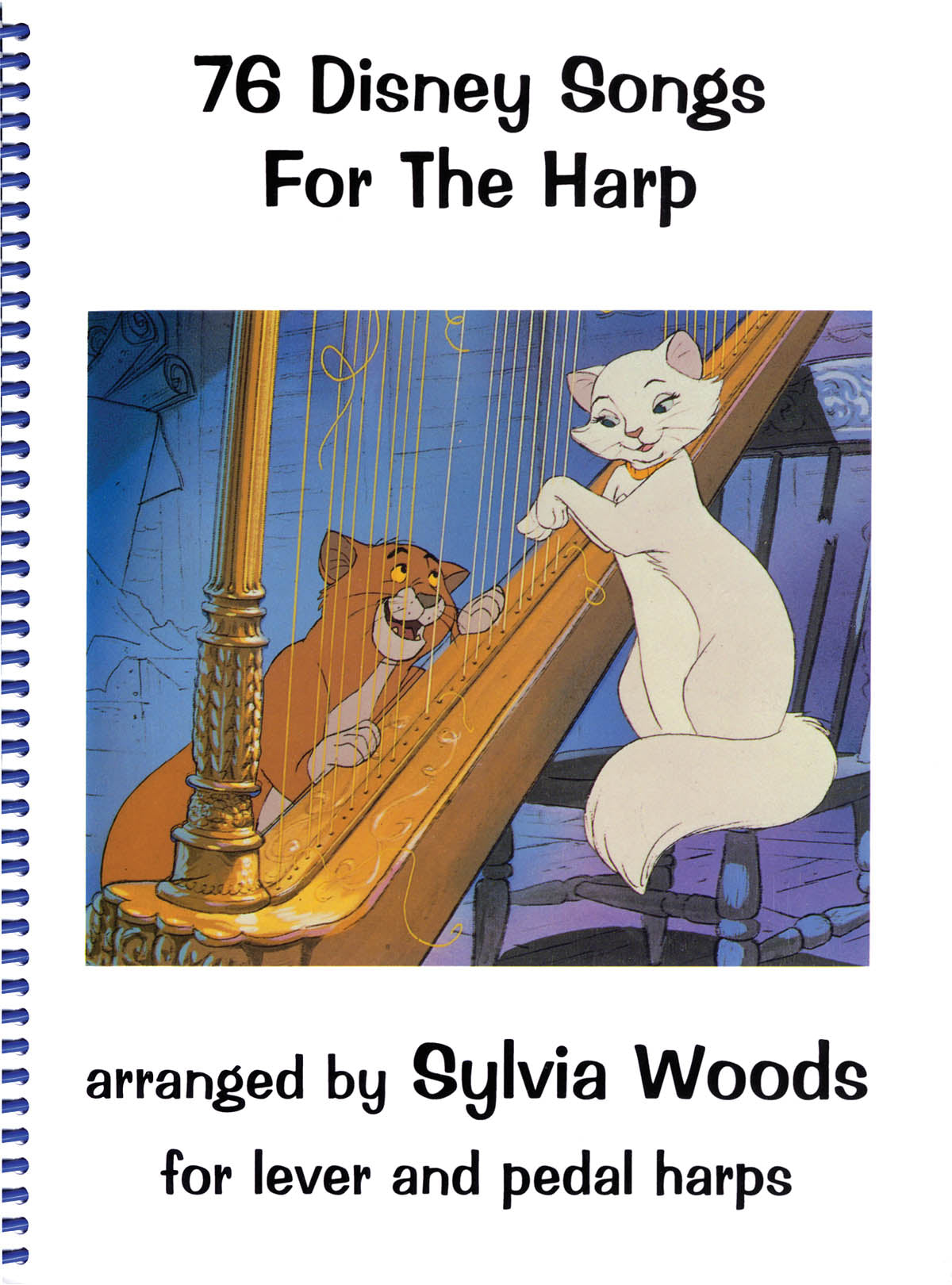 Product Cover for 76 Disney Songs for the Harp