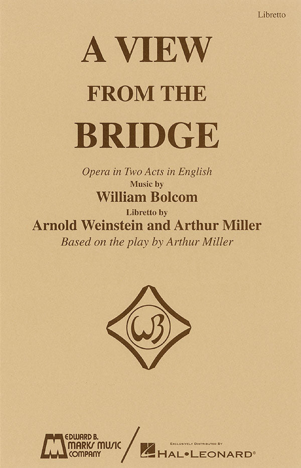 Product Cover for A View from the Bridge – Libretto