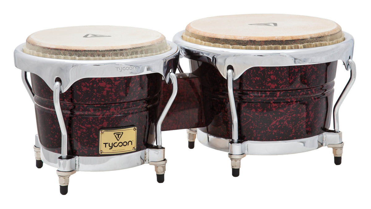 Product Cover for Concerto Series Red Pearl Finish Bongos