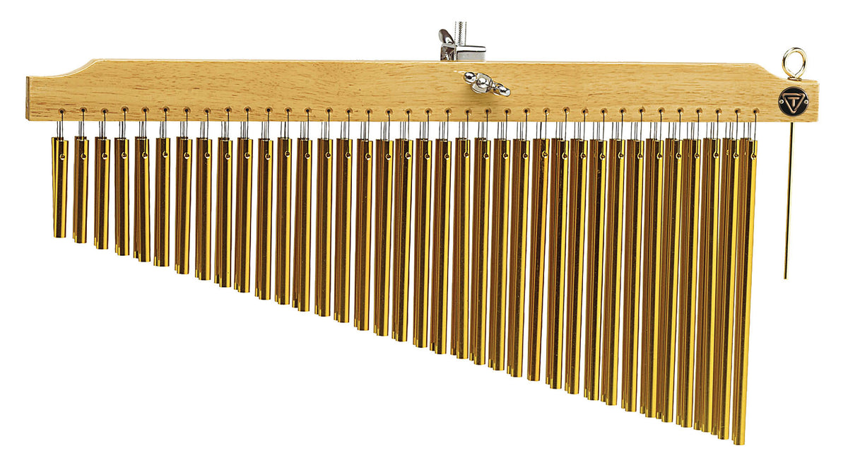 Product Cover for 72 Gold Chimes with Natural Finish Wood Bar